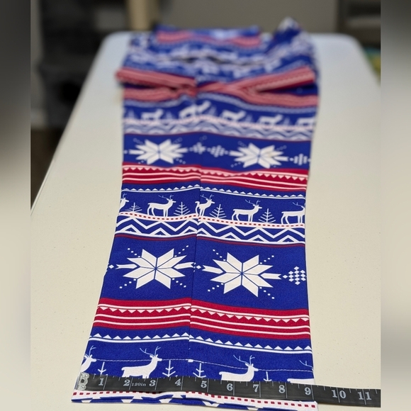 OppoSuits Christmas Holiday reindeer snowflake suit, 50 US, 41-42 waist - Picture 11 of 13